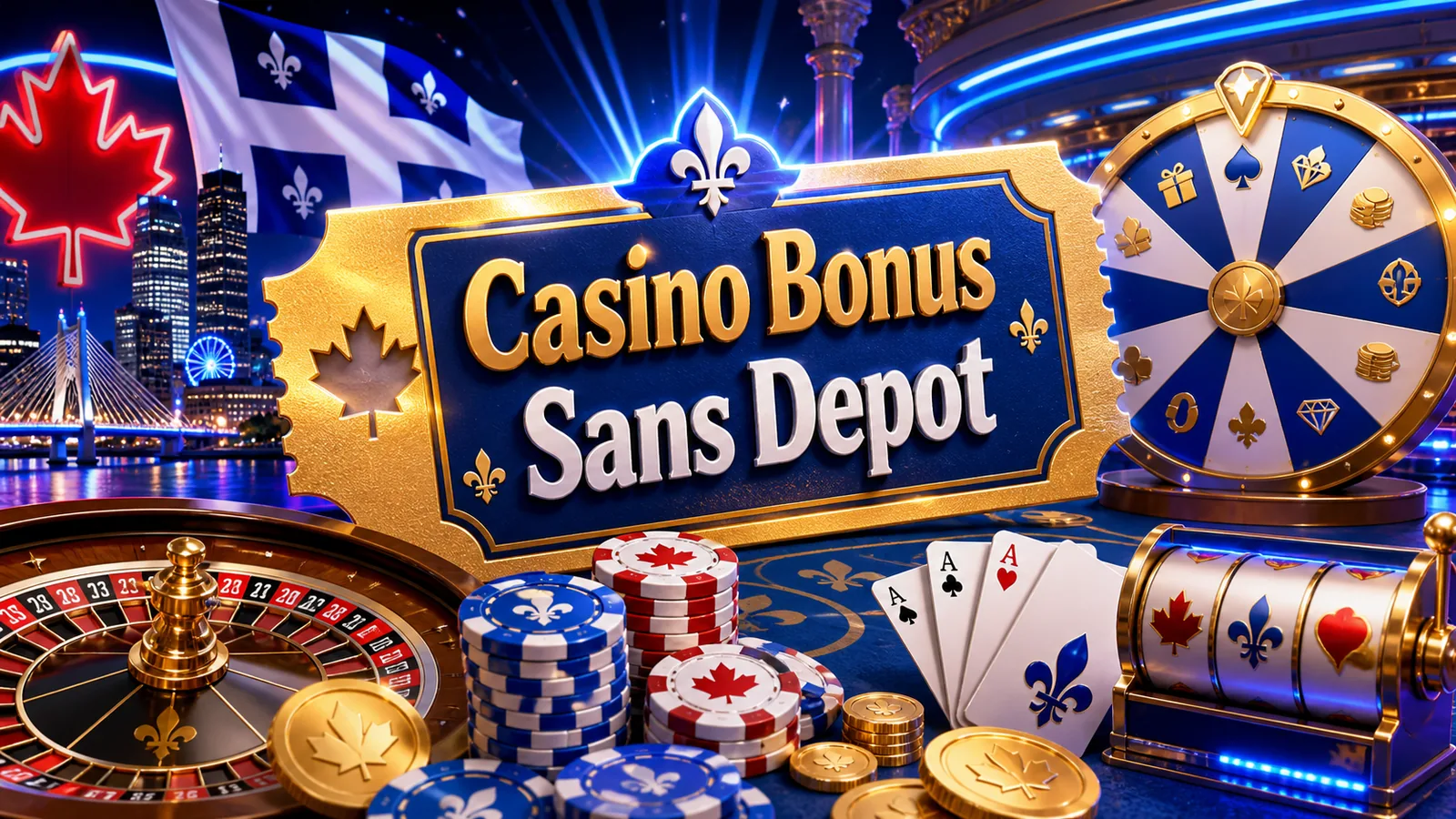 Casino bonus sans dépôt content banner