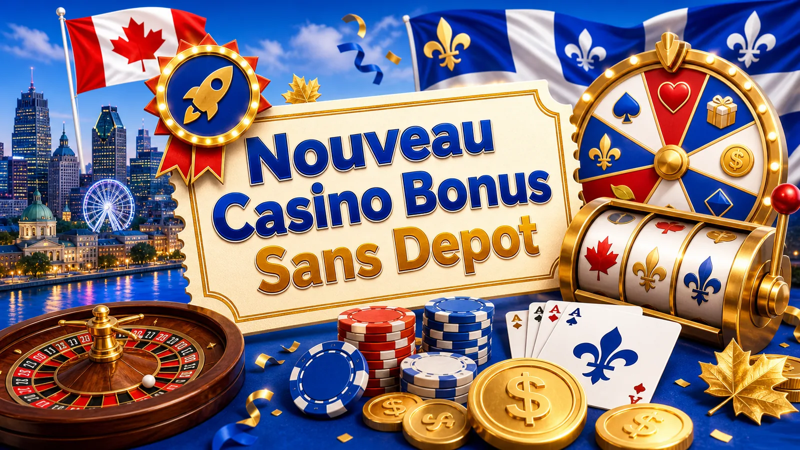Nouveau casino bonus sans dépôt content banner